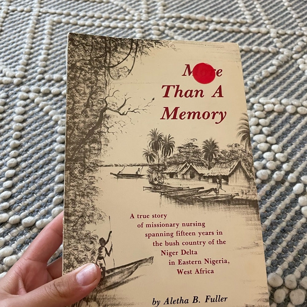 Chronicle Books 'More Than A Memory' in Cream and Red